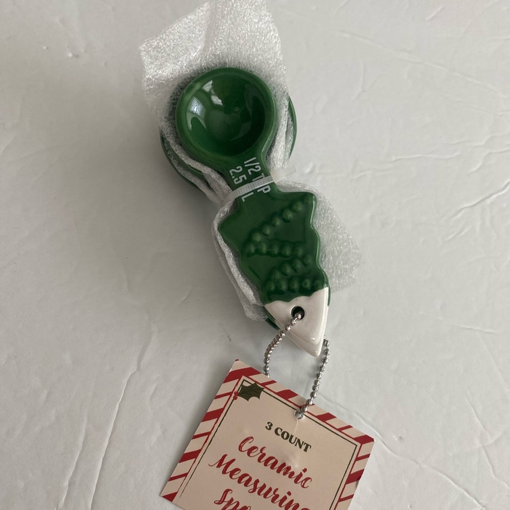 christmas 🎄 ceramic Measuring Spoon Set